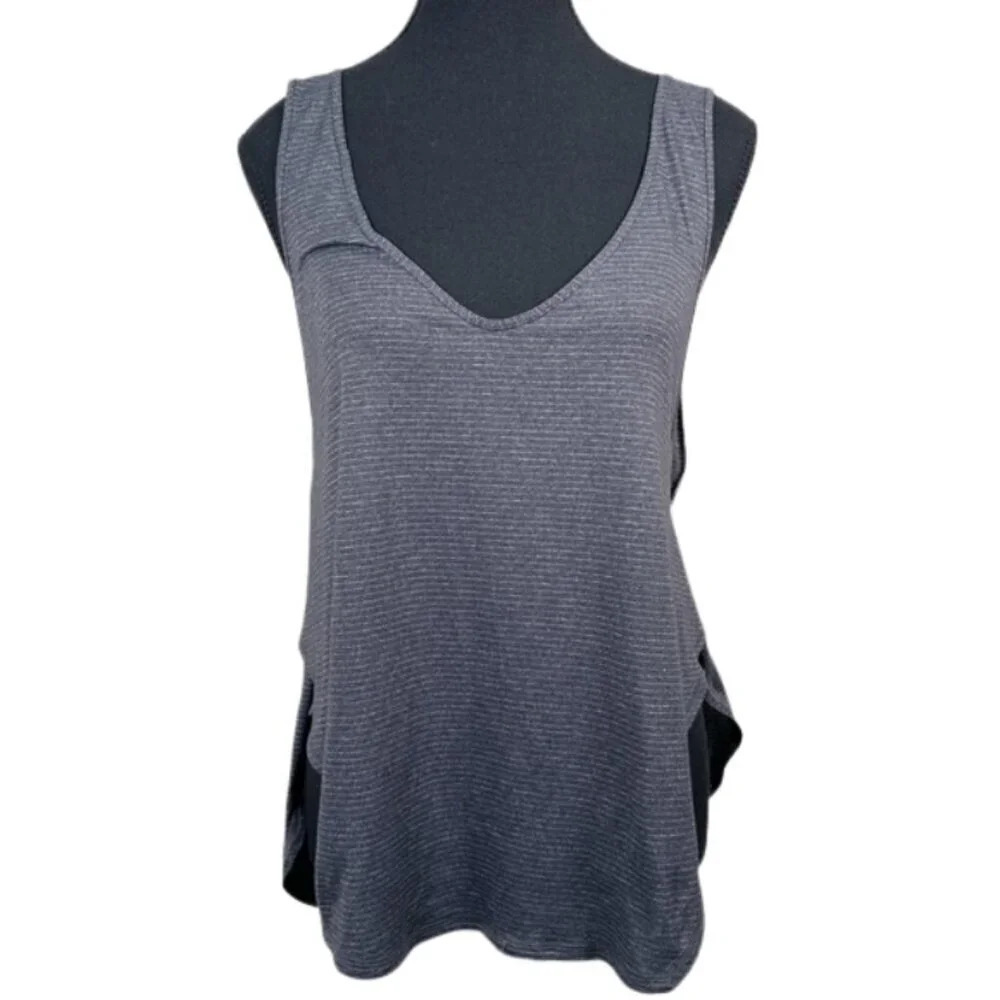 Lululemon Seek The Heat Tank Heathered Black